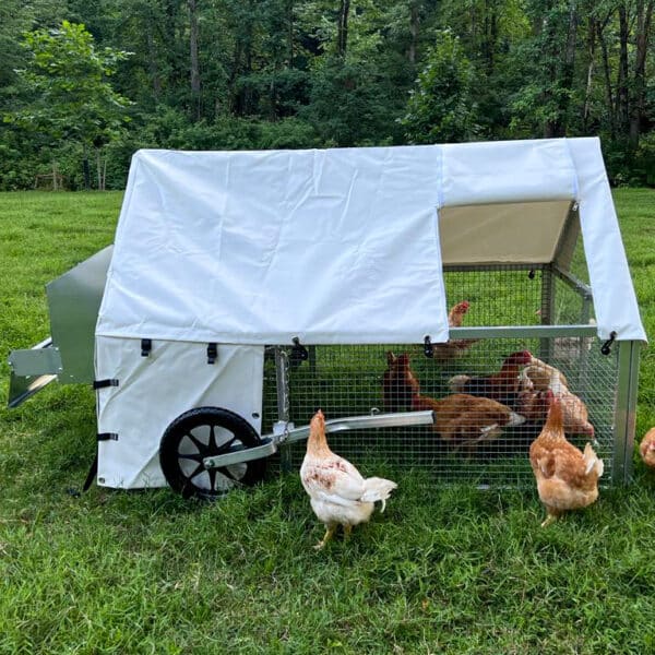 3 Mobile Coops for Chickens, Ducks or Turkeys Easy to Move